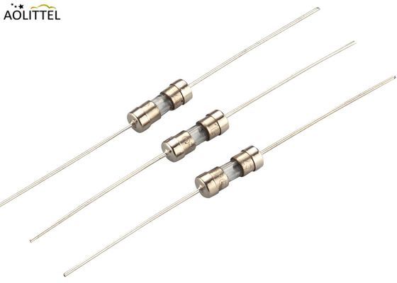 fusible miniatura parecido al cartucho de retraso de tiempo con terminales axiales 100mA-24A 250V del tubo de cristal de 3.6x10m m con UL CUL