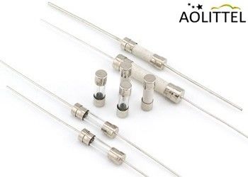 fusible miniatura parecido al cartucho de retraso de tiempo con terminales axiales 100mA-24A 250V del tubo de cristal de 3.6x10m m con UL CUL