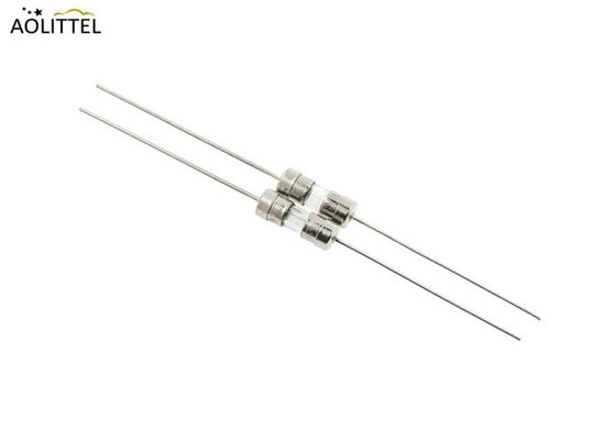 fusible miniatura parecido al cartucho de retraso de tiempo con terminales axiales 100mA-24A 250V del tubo de cristal de 3.6x10m m con UL CUL