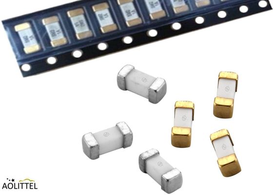 el alambre 6125 2410 1808 en oro lento de retraso de tiempo de la ventaja del soplo del fusible 250V 2A del soporte de Suface del aire plateó
