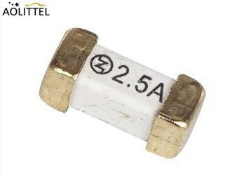 el alambre 6125 2410 1808 en oro lento de retraso de tiempo de la ventaja del soplo del fusible 250V 2A del soporte de Suface del aire plateó