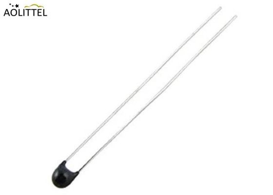 La De epoxy-resina Perla-formada universal de la precisión cubrió el termistor MF52A1 103F3950F 10KOhm de NTC para la medida de la temperatura