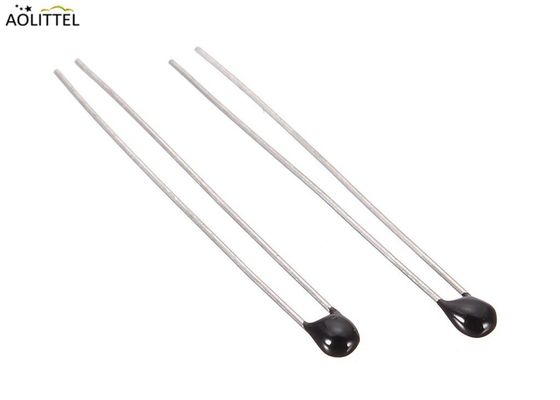 La De epoxy-resina Perla-formada universal de la precisión cubrió el termistor MF52A1 103F3950F 10KOhm de NTC para la medida de la temperatura