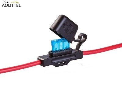 Tenedor auto 9012 del fusible de la Chapoteo-prenda impermeable en línea automotriz por encargo para el fusible 1A~30A de la ATO del ATS