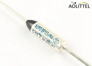 Fusible termal No-restaurable BF172 del atajo de Limitor TF 172C 250V 10A AUPO TCO de la protección del motor con la cubierta del metal