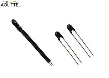 Termistor revestido de epoxy plomado radial 10KOhm 3950 el 1% de Thermometrics NTC para el aire acondicionado