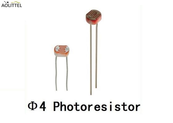 sensor fotoconductor 540nm de la luz del fotorresistor de la fotocélula de los Cdes del diámetro de 4m m para la exposición de la cámara