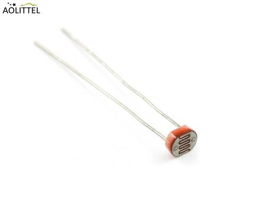 Célula fotoconductora encapsulada plástico de cerámica de los Cdes de la resistencia de humedad 7m m para el fotosensor del fotorresistor
