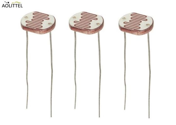 Sensor revestido de epoxy GM11528 de la luz del fotorresistor del diámetro de la fotocélula 11m m con la resistencia ligera 10-20 KOhm