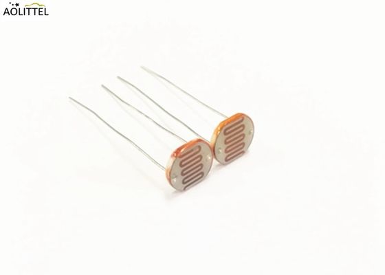 Sensor revestido de epoxy GM11528 de la luz del fotorresistor del diámetro de la fotocélula 11m m con la resistencia ligera 10-20 KOhm