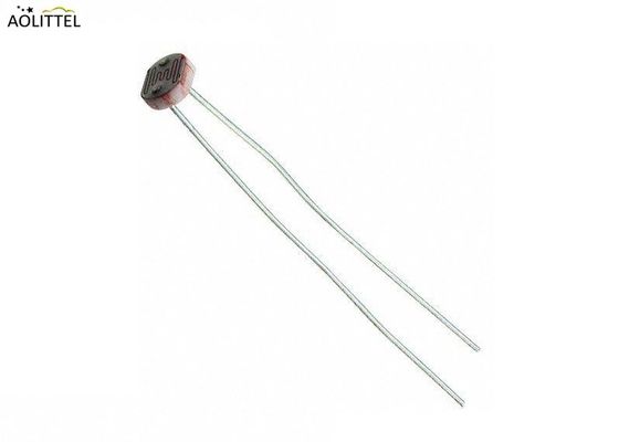 Sensor revestido de epoxy GM11528 de la luz del fotorresistor del diámetro de la fotocélula 11m m con la resistencia ligera 10-20 KOhm