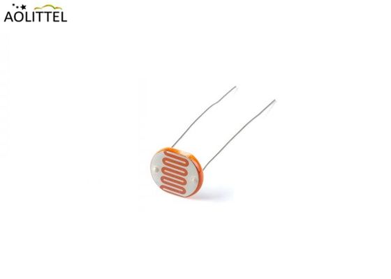 el plástico de 12m m cubrió el resistor dependiente de la luz GM12528 10-20K del LDR para el control ligero