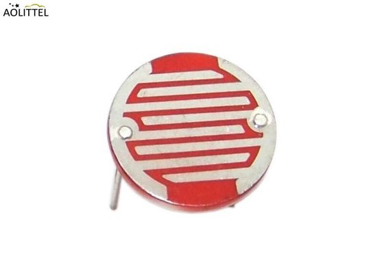 el plástico de 12m m cubrió el resistor dependiente de la luz GM12528 10-20K del LDR para el control ligero