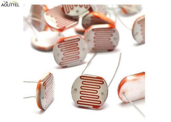 el plástico de 12m m cubrió el resistor dependiente de la luz GM12528 10-20K del LDR para el control ligero