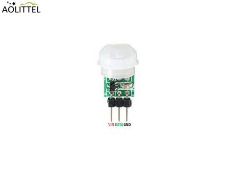 Mini 10*8m m Digitaces PIR módulo inteligente SB312 del detector del sensor de movimiento de la alta sensibilidad para la tabla de cortar el pan