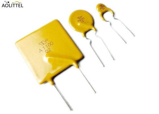 Fusible restaurable directo plomado radial rápido 16V 3A del agujero PPTC PolySwitch PTC del tiempo-a-viaje 16R300GPR