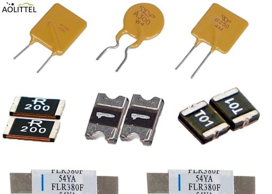 Fusible restaurable directo plomado radial rápido 16V 3A del agujero PPTC PolySwitch PTC del tiempo-a-viaje 16R300GPR