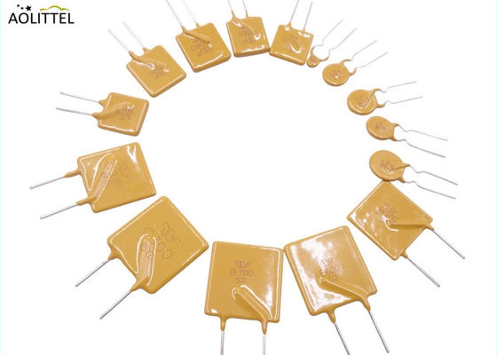 Fusible restaurable directo plomado radial rápido 16V 3A del agujero PPTC PolySwitch PTC del tiempo-a-viaje 16R300GPR