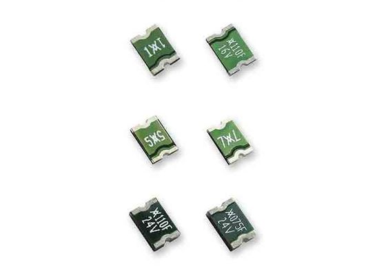 El TUV aprobó el fusible restaurable aumentable superficial métrico EIA 0603 6V 500mA del perfil bajo 1608 POLY-FUSE SMD PTC