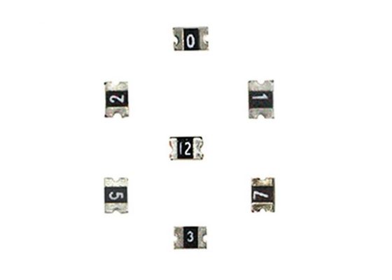 Reajuste los fusibles restaurables del soporte SMD PPTC de la superficie del termistor del PTC del polímero del microprocesador 2012 0.1A 15V para los dispositivos USB