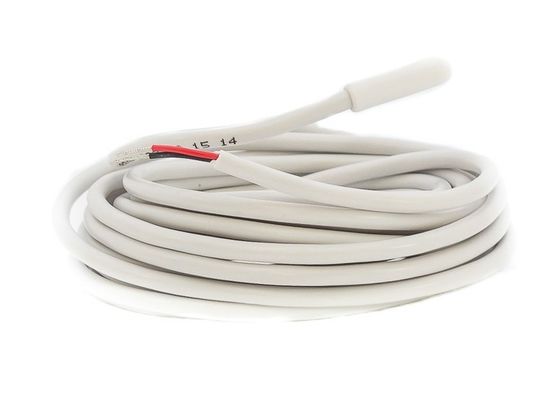 Punta de prueba micro 10KΩ 3950K 6.5x25m m del sensor de temperatura de Undefloor del cable térmico del termóstato remoto del sitio del PVC que se calienta Overmolded