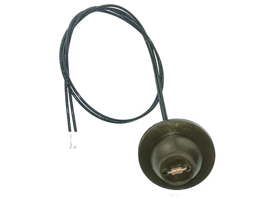 El sensor de temperatura micro de reemplazo casero NTC de los termistores de cristal de la cocina de inducción 100K 3950 con Pin 2 ató con alambre 300m m