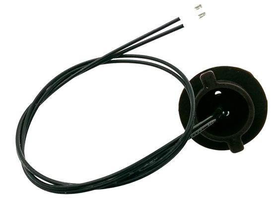 El sensor de temperatura micro de reemplazo casero NTC de los termistores de cristal de la cocina de inducción 100K 3950 con Pin 2 ató con alambre 300m m