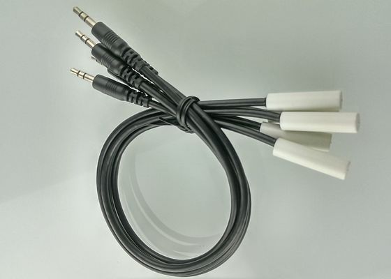 Sensor de temperatura micro preceptoral de la prenda impermeable DS18B20 del termómetro de Digitaces del acuario de Arduino 300m m con el conector de audio de 3.5m m