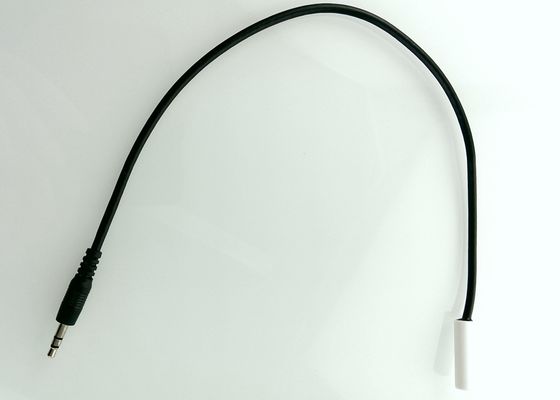 Sensor de temperatura micro preceptoral de la prenda impermeable DS18B20 del termómetro de Digitaces del acuario de Arduino 300m m con el conector de audio de 3.5m m