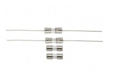 El cUL 2A 250V de la UL aprisa ayuna el vínculo con terminales axiales 500pcs del fusible de cartucho del fusible 2AL250V del tubo de cristal del soplo 3x10m m F por bolso
