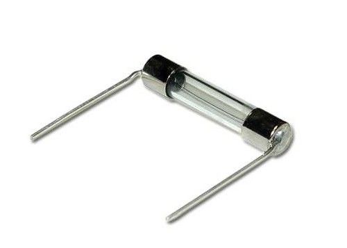 Fusible de retraso de tiempo miniatura con terminales axiales T5AL250V 5A 250VAC 500PCS del tubo de cristal del soplo lento del VDE 4x11m m de Alemania por bolso