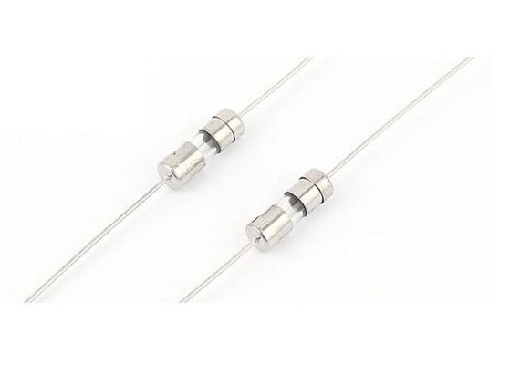 El tubo de cristal de salidas axiales temporario de fractura bajo del fusible del Rápido-soplo de la CA 250V 3.15A 4x11m m de la capacidad con VDE CQC del cUL de la UL aprobó