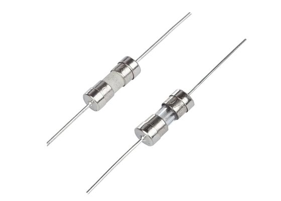 El tubo de cristal de salidas axiales temporario de fractura bajo del fusible del Rápido-soplo de la CA 250V 3.15A 4x11m m de la capacidad con VDE CQC del cUL de la UL aprobó