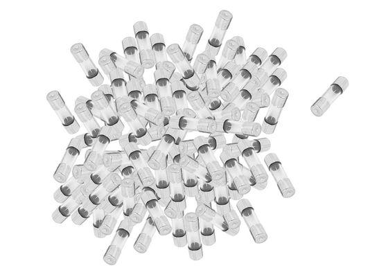 El tubo de cristal de salidas axiales temporario de fractura bajo del fusible del Rápido-soplo de la CA 250V 3.15A 4x11m m de la capacidad con VDE CQC del cUL de la UL aprobó