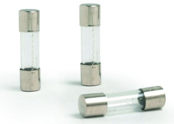 fusible rápidamente de actuación cilíndrico del tubo de cristal de los fusibles de cartucho 8AG AGX 250VAC 500mA 6x25m m con 6,25 milímetros de velocidad rápida del X.25 milímetro