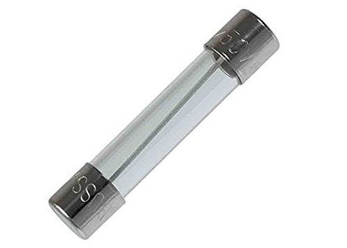 Fusible lento de retraso de tiempo 10Amp 250VAC 6x30m m del tubo de cristal del soplo del retraso de tiempo de la virola 6.35x32m m del fusible de cartucho del encendedor del cigarro
