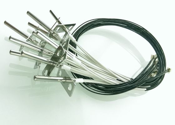 Sensor de temperatura micro de KitchenAid Frigidaire de la gama de la punta de prueba da alta temperatura del horno 100K 3950 con acero inoxidable de 4x50m m