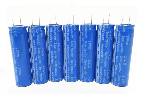 Condensadores estupendos dobles eléctricos del condensador 2.7V 3000F de la capa de EDLC con ESR bajo terminal roscado Ultracapacitors