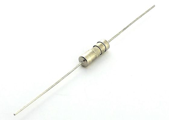 Fusible de cerámica No-restaurable con terminales axiales 2.5A 250VAC del tubo del tiempo de la respuesta rápida el un con el soplo rápido de 3.6x10m m escoge el casquillo