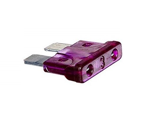 Mediano máximo auto rápido de la ATO 32V 58V 60V 80V 3Amp Violte del fusible de la cuchilla del soplo 19x5.2x19.2m m de la encapsulación plástica PA66