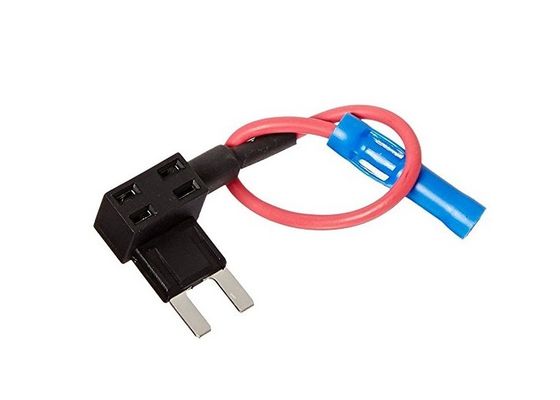 Mini adaptador auto modificado para requisitos particulares 32V del fusible del Añadir-uno-circuito del tenedor del fusible de la cuchilla del cajero automático APM para la motocicleta japonesa SUV DIY del coche camión