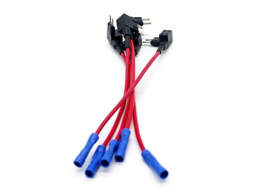 Mini adaptador auto modificado para requisitos particulares 32V del fusible del Añadir-uno-circuito del tenedor del fusible de la cuchilla del cajero automático APM para la motocicleta japonesa SUV DIY del coche camión