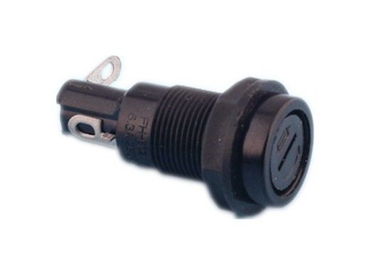 Tenedor vertical Choque-seguro ranurado H3-02 10A 250VAC del fusible del PWB del soporte de Fingergrip del casquillo para el fusible cilíndrico del tubo de cristal de 5x20m m