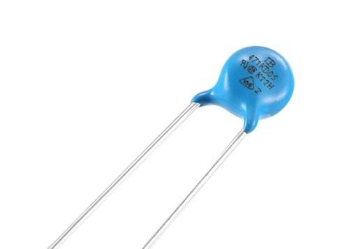La UL aprobó el varistor transitorio de los amortiguadores de la oleada de ZNR 05D471K 5m m 470V 300VAC 385VDC 800A 0.1W 21J