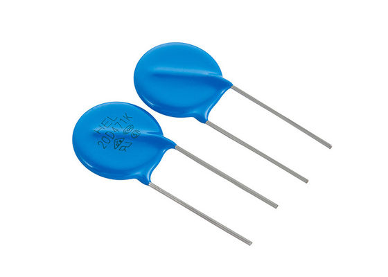 Tipo plomado radial azul de alto voltaje 350J de la oleada 4.5KA del varistor 20D471K 470V el 10% del disco VDR de los HEL ZOV 20m m alto disponible