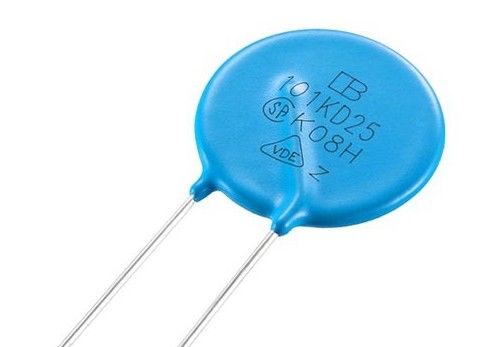 Resistor rápido 25D101K 100V del varistor del óxido de cinc de la respuesta VDR 25m m de la supresión de la sobretensión para la protección contra sobrecargas