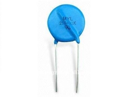 Resistor rápido 25D101K 100V del varistor del óxido de cinc de la respuesta VDR 25m m de la supresión de la sobretensión para la protección contra sobrecargas