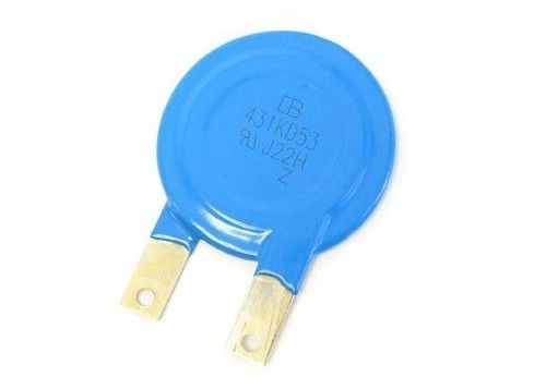 solo bloque 53D271K 270V el 10% 70KA de los MOVIMIENTOS del varistor del disco VDR de 2Pin 53m m para la protección de la sobretensión de UPS