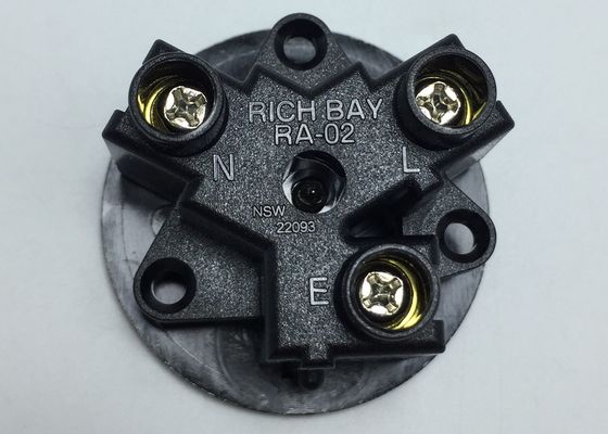 Mercado de zócalo eléctrico del International de la CA del poder termoplástico residente del receptáculo 94V-2 Australia 3 poste 15 amperio 250VAC