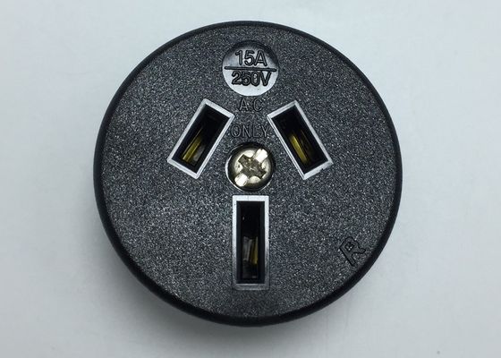 Mercado de zócalo eléctrico del International de la CA del poder termoplástico residente del receptáculo 94V-2 Australia 3 poste 15 amperio 250VAC